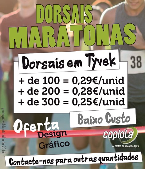 Promoção Dorsais!